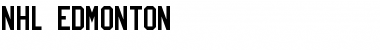 Download NHL Edmonton Font Download NHL Edmonton Font