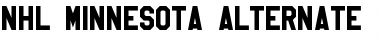 Download NHL Minnesota Alternate Font Download NHL Minnesota Alternate Font