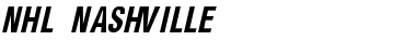 Download NHL Nashville Font Download NHL Nashville Font