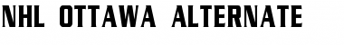 Download NHL Ottawa Alternate Font Download NHL Ottawa Alternate Font