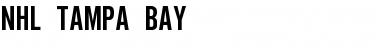 Download NHL Tampa Bay Font Download NHL Tampa Bay Font
