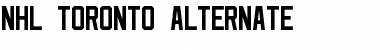 Download NHL Toronto Alternate Font Download NHL Toronto Alternate Font