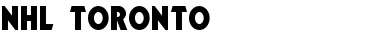 Download NHL Toronto Font Download NHL Toronto Font