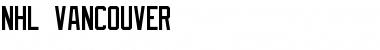 Download NHL Vancouver Font Download NHL Vancouver Font