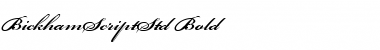 Download Bickham Script Std Regular Font Download Bickham Script Std Regular Font