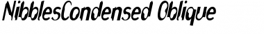 Download NibblesCondensed Font Download NibblesCondensed Font