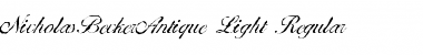 Download NicholasBeckerAntique-Light Font Download NicholasBeckerAntique-Light Font