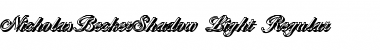 Download NicholasBeckerShadow-Light Font Download NicholasBeckerShadow-Light Font
