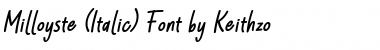 Download Milloyste Font Download Milloyste Font