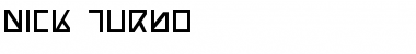 Download Nick Turbo Font Download Nick Turbo Font