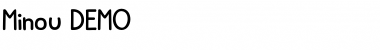 Download Minou DEMO Font Download Minou DEMO Font