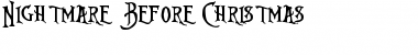 Download Nightmare Before Christmas Font Download Nightmare Before Christmas Font
