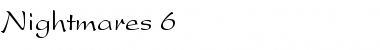 Download Nightmares 6 Font Download Nightmares 6 Font