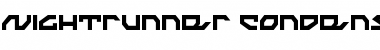 Download Nightrunner Condensed Font Download Nightrunner Condensed Font
