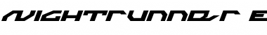 Download Nightrunner Expanded Italic Font Download Nightrunner Expanded Italic Font