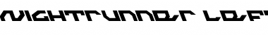 Download Nightrunner Leftalic Font Download Nightrunner Leftalic Font
