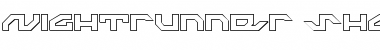 Download Nightrunner Shadow Font Download Nightrunner Shadow Font