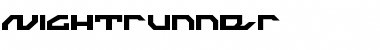 Download Nightrunner Font Download Nightrunner Font