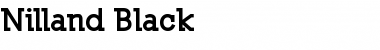 Download Nilland-Black Font Download Nilland-Black Font