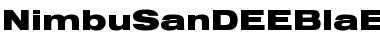 Download NimbuSanDEEBlaExt Font Download NimbuSanDEEBlaExt Font