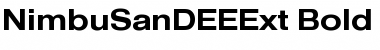 Download NimbuSanDEEExt Font Download NimbuSanDEEExt Font