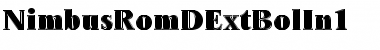 Download NimbusRomDExtBolIn1 Font Download NimbusRomDExtBolIn1 Font