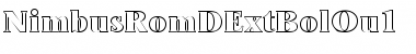 Download NimbusRomDExtBolOu1 Font Download NimbusRomDExtBolOu1 Font