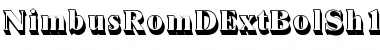 Download NimbusRomDExtBolSh1 Font Download NimbusRomDExtBolSh1 Font