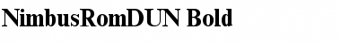 Download NimbusRomDUN Font Download NimbusRomDUN Font