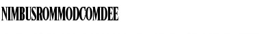 Download NimbusRomModComDEE Font Download NimbusRomModComDEE Font