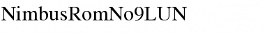Download NimbusRomNo9LUN Font Download NimbusRomNo9LUN Font