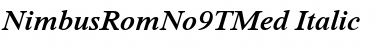 Download NimbusRomNo9TMed Font Download NimbusRomNo9TMed Font