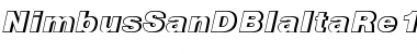 Download NimbusSanDBlaItaRe1 Font Download NimbusSanDBlaItaRe1 Font
