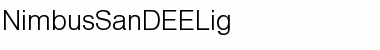 Download NimbusSanDEELig Font Download NimbusSanDEELig Font