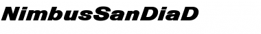 Download NimbusSanDiaD Font Download NimbusSanDiaD Font
