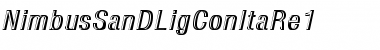 Download NimbusSanDLigConItaRe1 Font Download NimbusSanDLigConItaRe1 Font