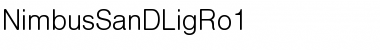 Download NimbusSanDLigRo1 Font Download NimbusSanDLigRo1 Font