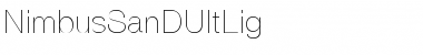 Download NimbusSanDUltLig Font Download NimbusSanDUltLig Font