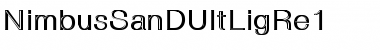 Download NimbusSanDUltLigRe1 Font Download NimbusSanDUltLigRe1 Font