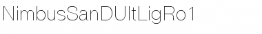 Download NimbusSanDUltLigRo1 Font Download NimbusSanDUltLigRo1 Font