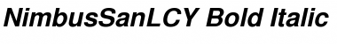 Download NimbusSanLCY Font Download NimbusSanLCY Font