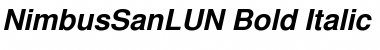 Download NimbusSanLUN Font Download NimbusSanLUN Font