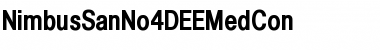 Download NimbusSanNo4DEEMedCon Font Download NimbusSanNo4DEEMedCon Font