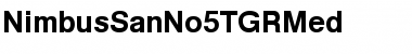 Download NimbusSanNo5TGRMed Font Download NimbusSanNo5TGRMed Font