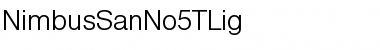 Download NimbusSanNo5TLig Font Download NimbusSanNo5TLig Font
