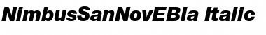 Download NimbusSanNovEBla Font Download NimbusSanNovEBla Font