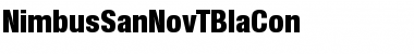 Download NimbusSanNovTBlaCon Font Download NimbusSanNovTBlaCon Font