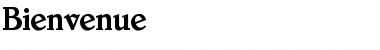Download Bienvenue Font Download Bienvenue Font