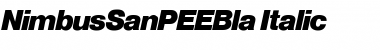 Download NimbusSanPEEBla Font Download NimbusSanPEEBla Font