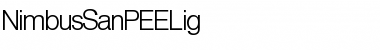 Download NimbusSanPEELig Font Download NimbusSanPEELig Font
